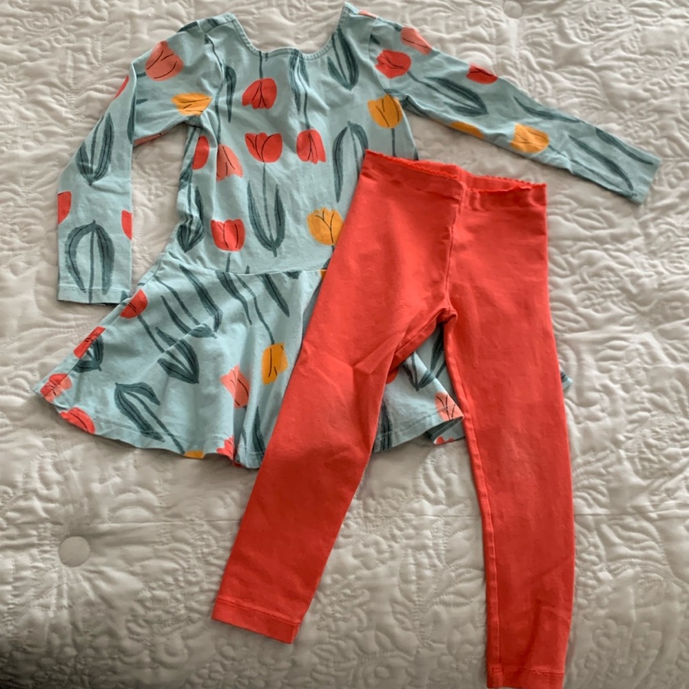 Tulip dress & pant set. Size 4.